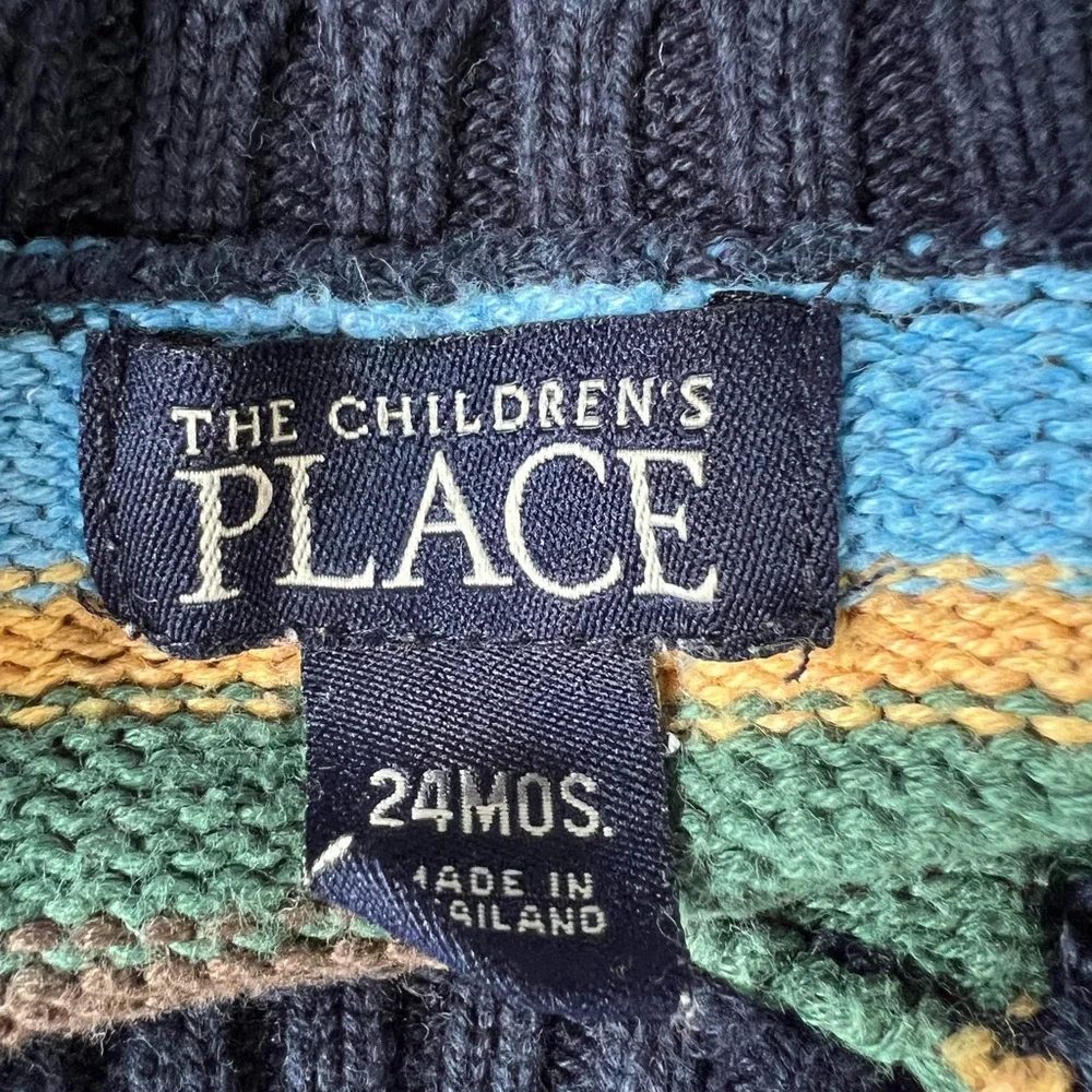 The Children’s Place Striped Cotton sweater